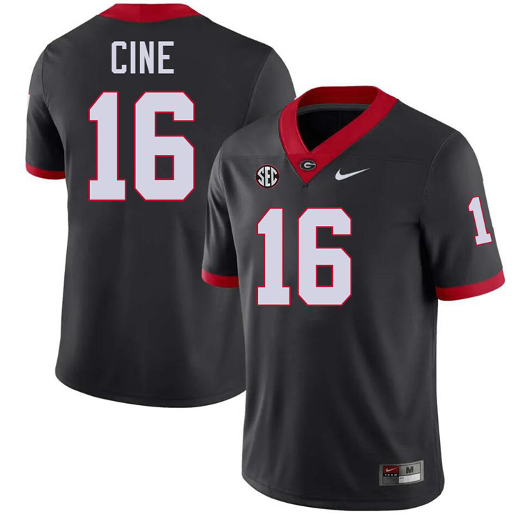 Lewis Cine Georgia Jersey,University Of Georgia Bulldogs Football Jersey,Uniforms,Gears-Black